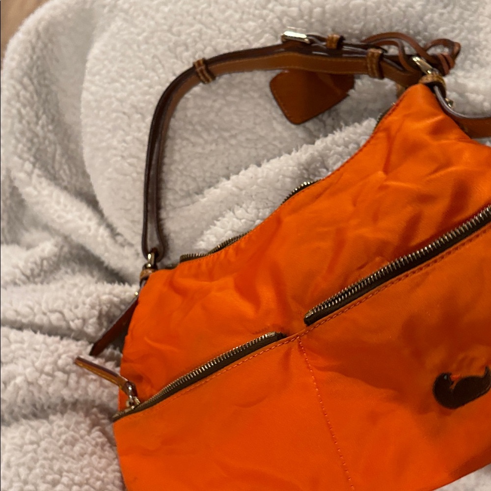 Dooney & Bourke Orange Shoulder Bag - Picture 7 of 12